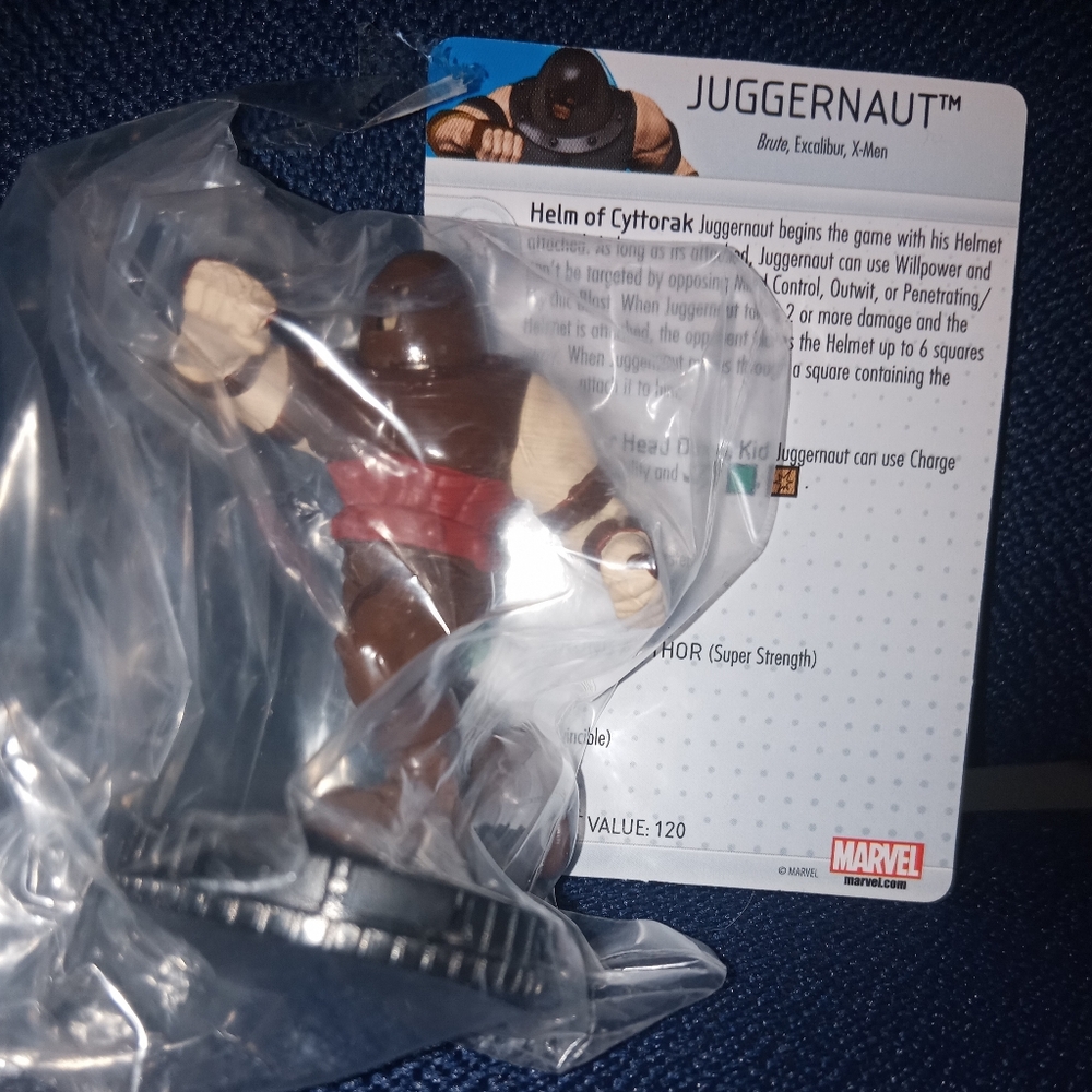 Marvel Juggernaut HeroClix Figure - Brown and Red